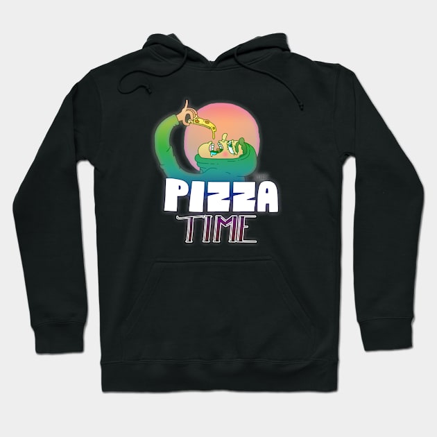 KLADD .pizza time Hoodie by Noxlof